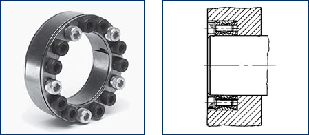 MAK Aandrijvingen, Clamping Elements Chiaravalli, RCK 40.