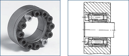 MAK Aandrijvingen, Clamping Elements Chiaravalli, RCK 45.