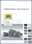 WattDrive WG20 Geared Motors - Mounting Instruction